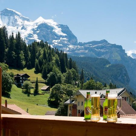 Panoramapark Soleil Chalet E Венген Экстерьер фото