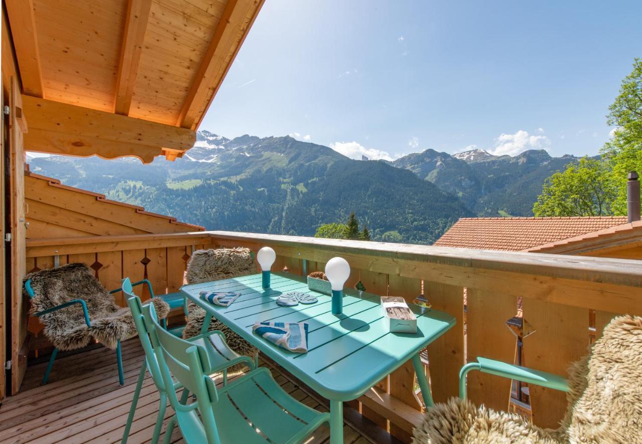 Panoramapark Soleil Chalet E Венген Экстерьер фото