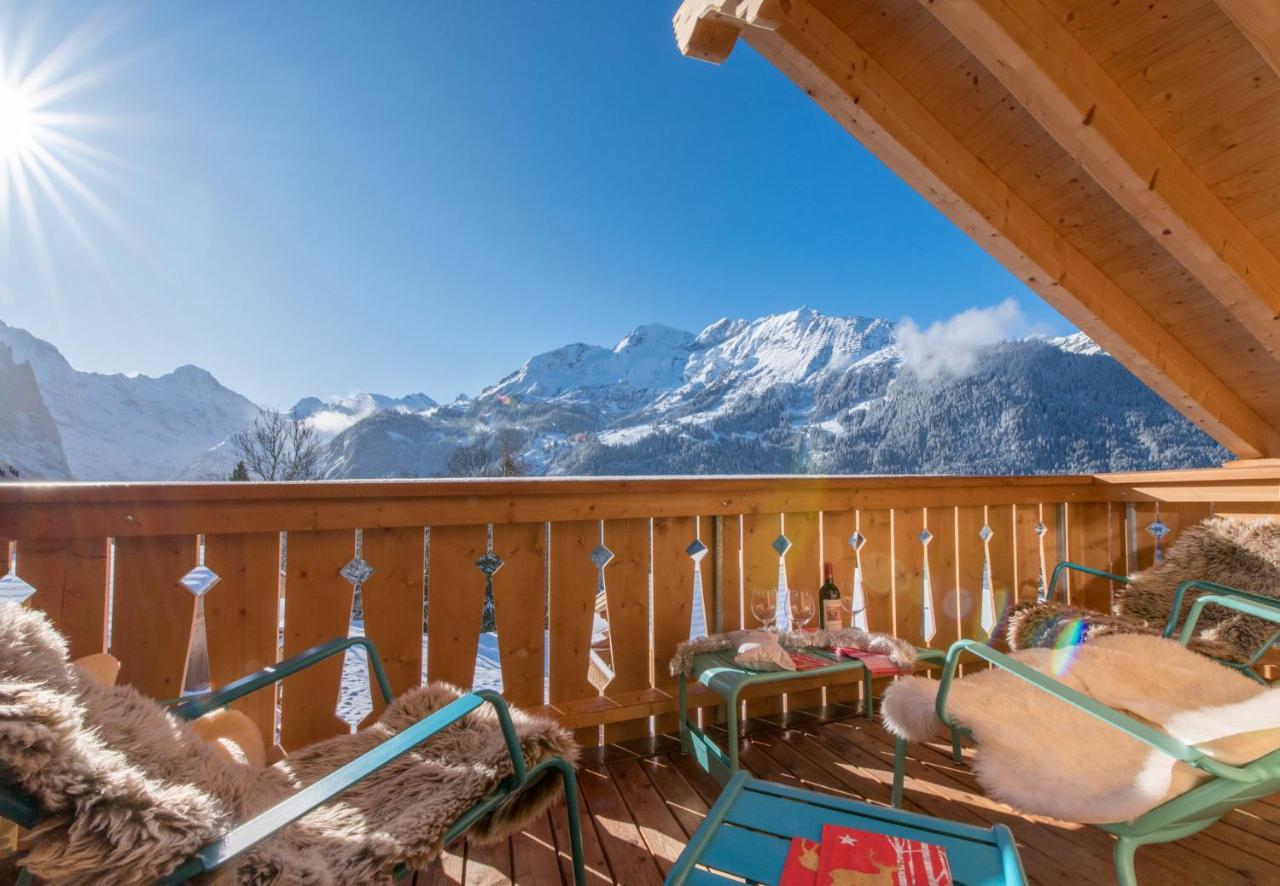 Panoramapark Soleil Chalet E Венген Экстерьер фото